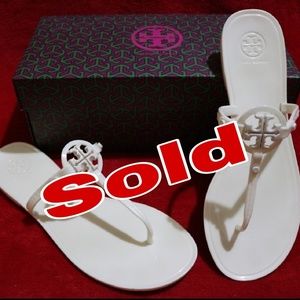 Tory Burch jelly sandels